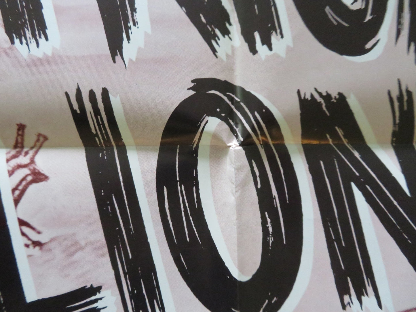 THE AFRICAN LION FOLDED US ONE SHEET POSTER DISNEY WINSTON HIBLER R1964 Movie posters