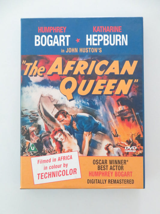 The African Queen - C (DVD) Humphrey Bogart Katharine Hepburn 1951 Region 2 Movie posters