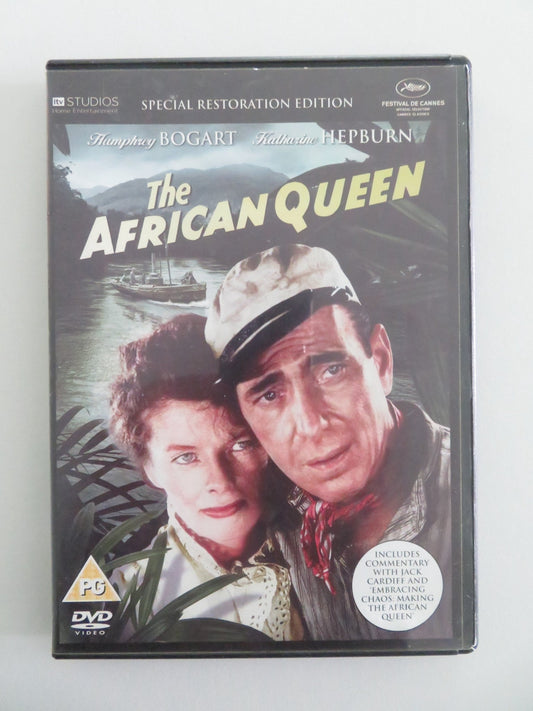 THE AFRICAN QUEEN (DVD) HUMPHREY BOGART KATHARINE HEPBURN 1951 REGION 2 Movie posters