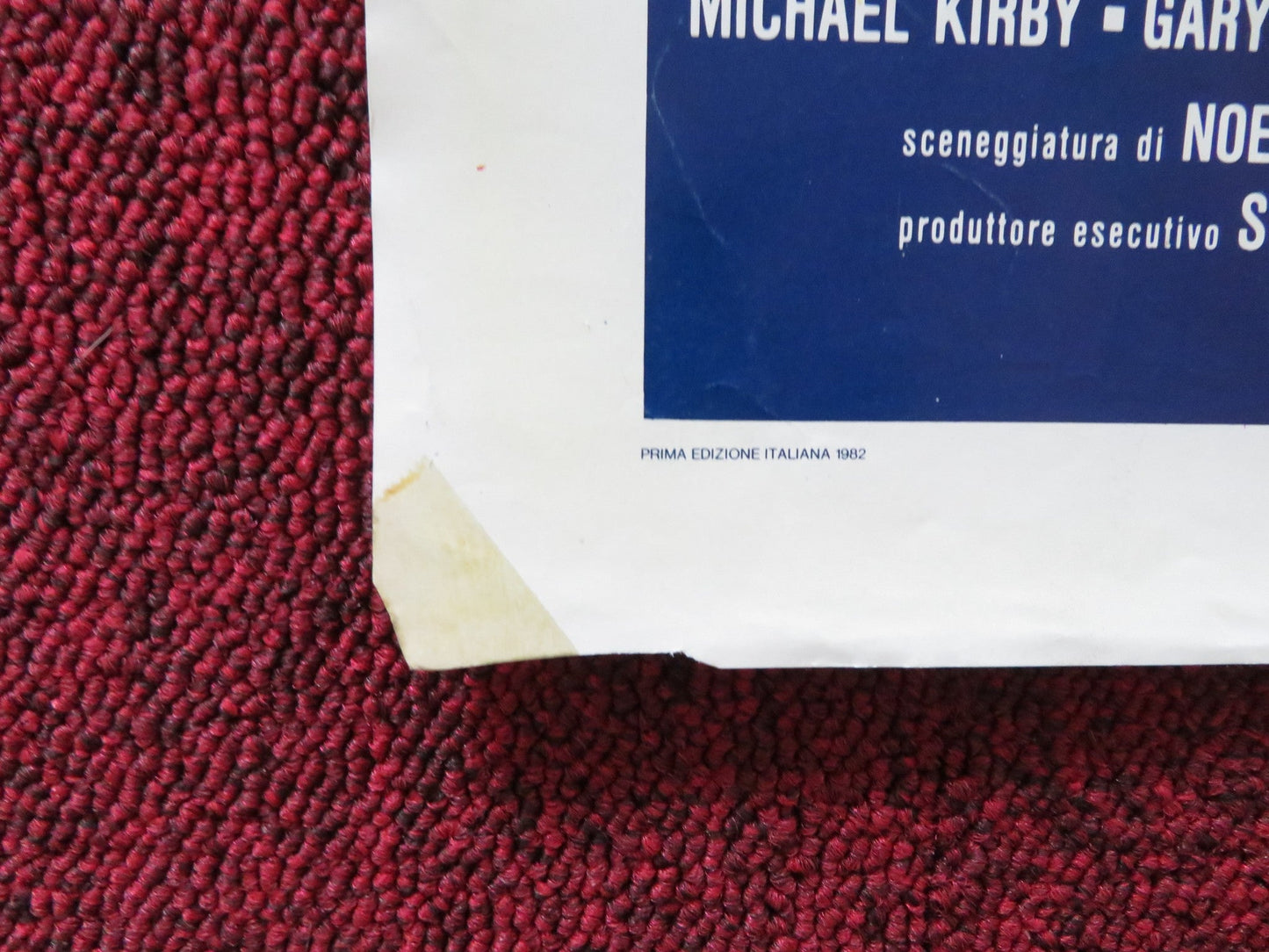 THE AGENCY ITALIAN LOCANDINA POSTER ROBERT MITCHUM LEE MAJORS 1982 Rendezvous Cinema Movie posters