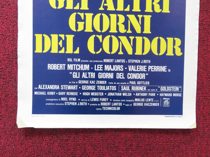 THE AGENCY ITALIAN LOCANDINA POSTER ROBERT MITCHUM LEE MAJORS 1982 Rendezvous Cinema Movie posters