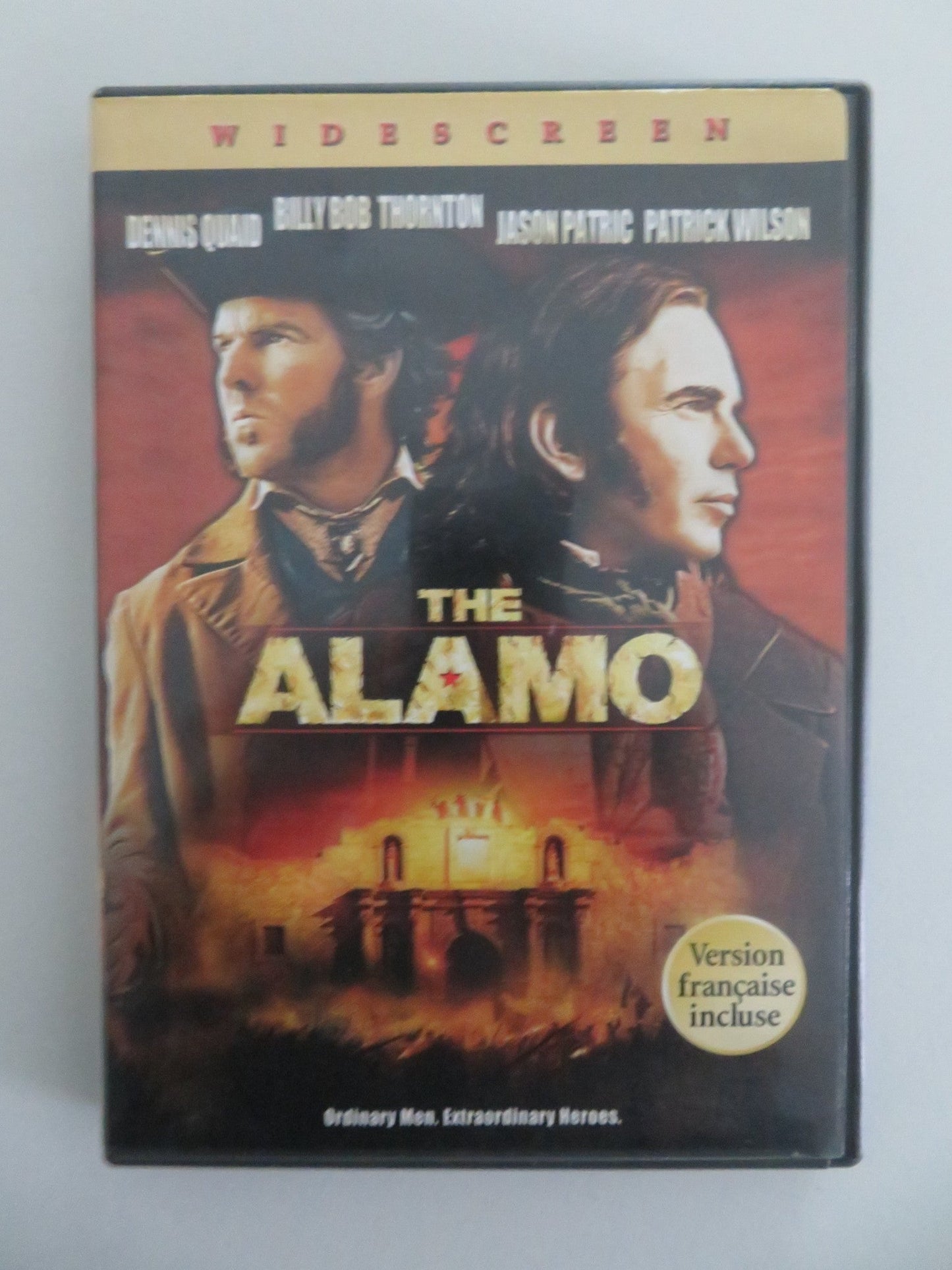 THE ALAMO (DVD) DENNIS QUAID BILLY BOB THORNTON 2004 REGION 1 Movie posters