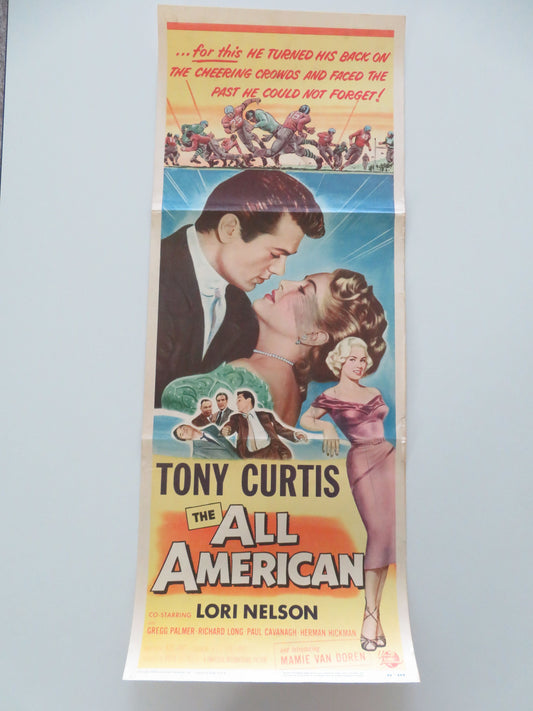 The All American US Insert Poster Tony Curtis Lori Nelson 1953 Movie posters