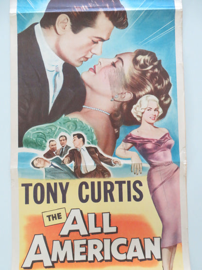 The All American US Insert Poster Tony Curtis Lori Nelson 1953 Movie posters