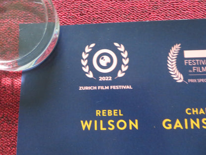 THE ALMOND AND THE SEAHORSE UK QUAD ROLLED POSTER REBEL WILSON 2022 Rendezvous Cinema Movie posters