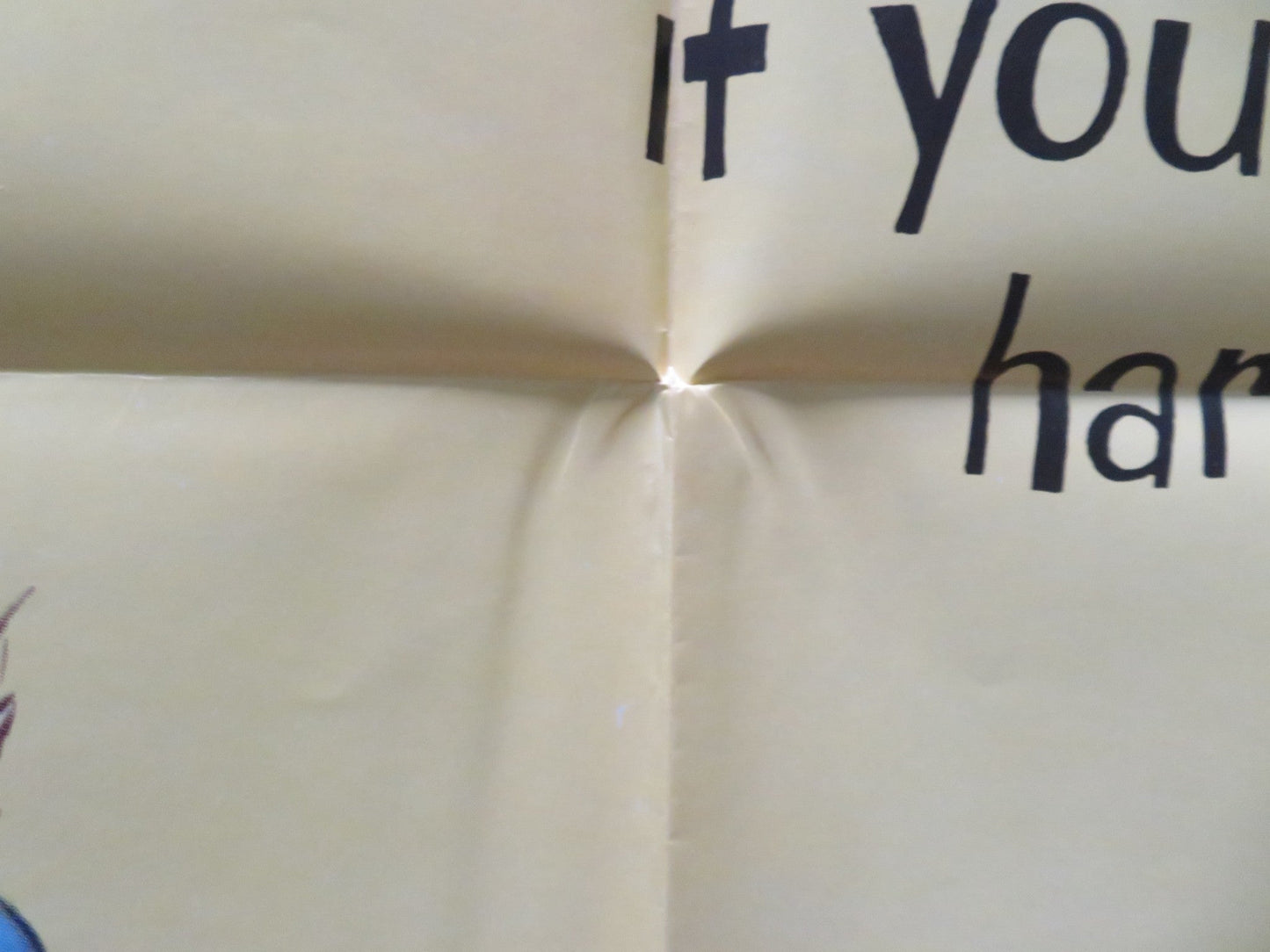 THE ALPHABET MURDERS FOLDED US ONE SHEET POSTER TONY RANDALL ANITA EKBERG 1965 Movie posters