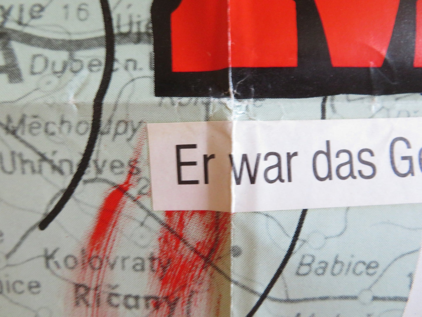 THE AMATEUR GERMAN A1 POSTER FOLDED JOHN SAVAGE CHRISTOPHER PLUMMER 1982 Rendezvous Cinema Movie posters