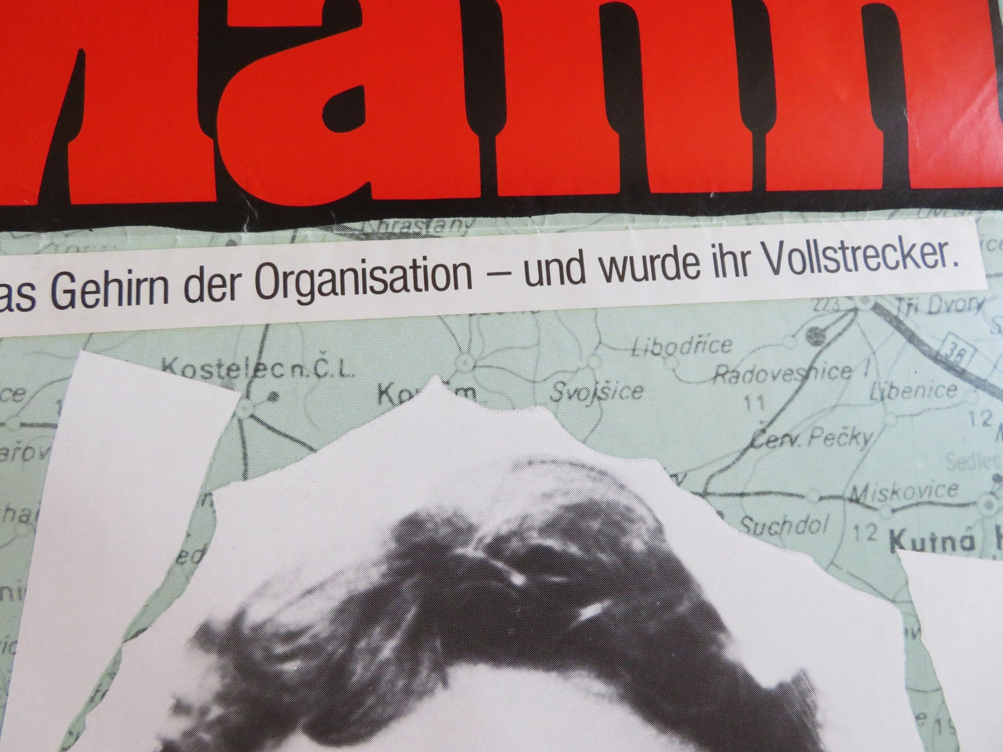 THE AMATEUR GERMAN A1 POSTER FOLDED JOHN SAVAGE CHRISTOPHER PLUMMER 1982 Rendezvous Cinema Movie posters