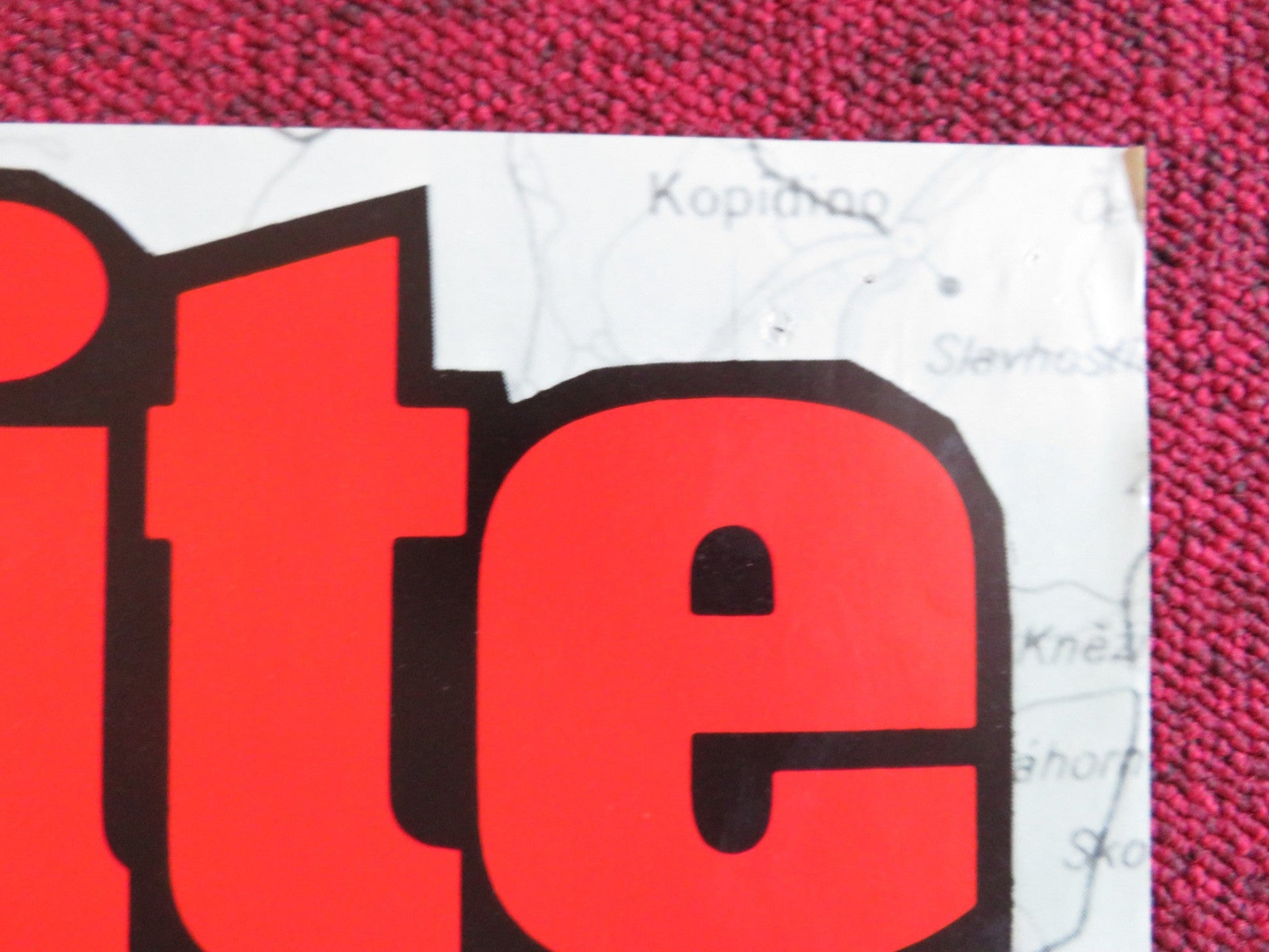 THE AMATEUR GERMAN A1 POSTER FOLDED JOHN SAVAGE CHRISTOPHER PLUMMER 1982 Rendezvous Cinema Movie posters