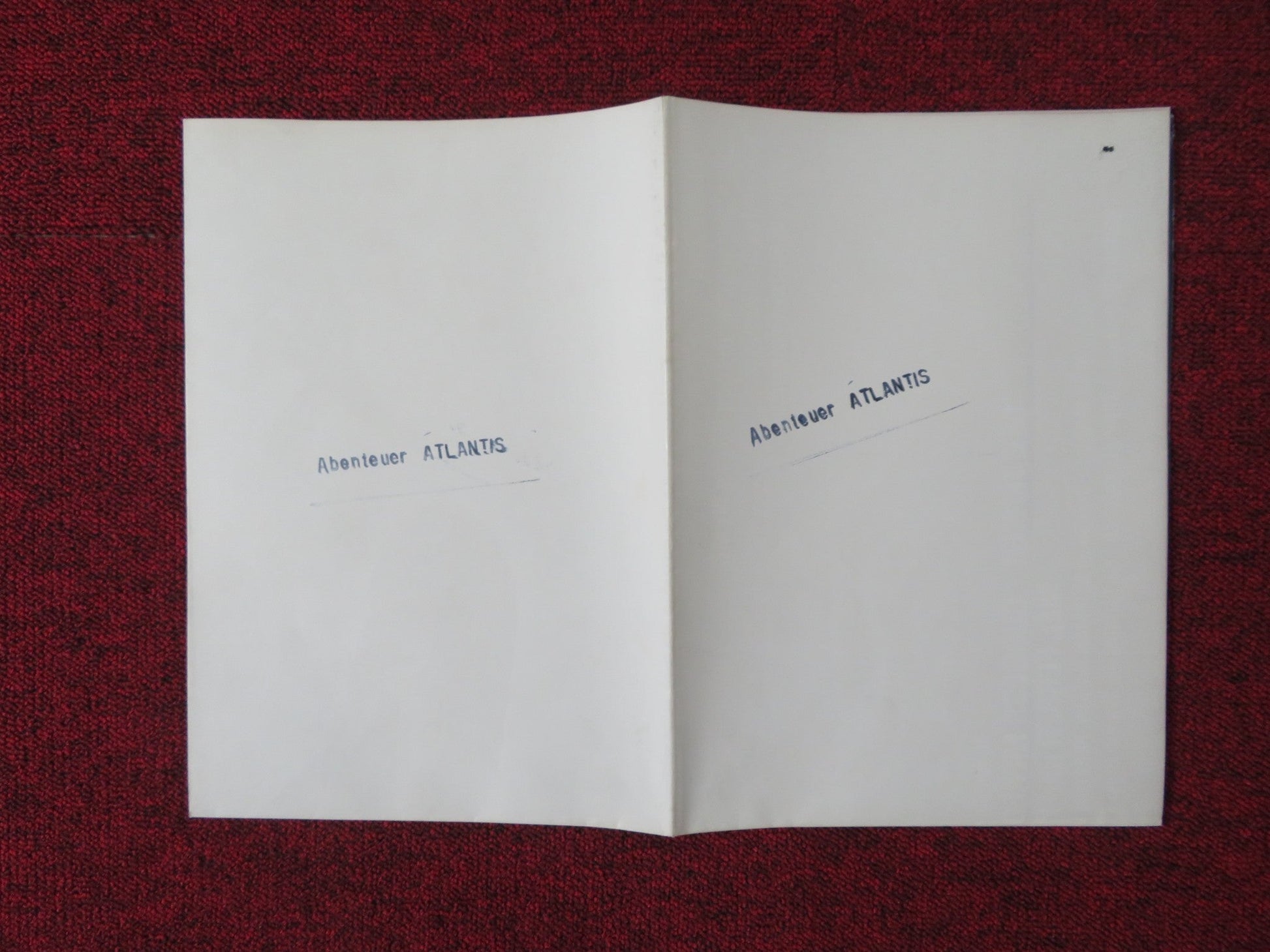 THE AMAZING CAPTAIN NEMO GERMAN A1 POSTER FOLDED JOSE FERRER B. MEREDITH 1978 Rendezvous Cinema Movie posters