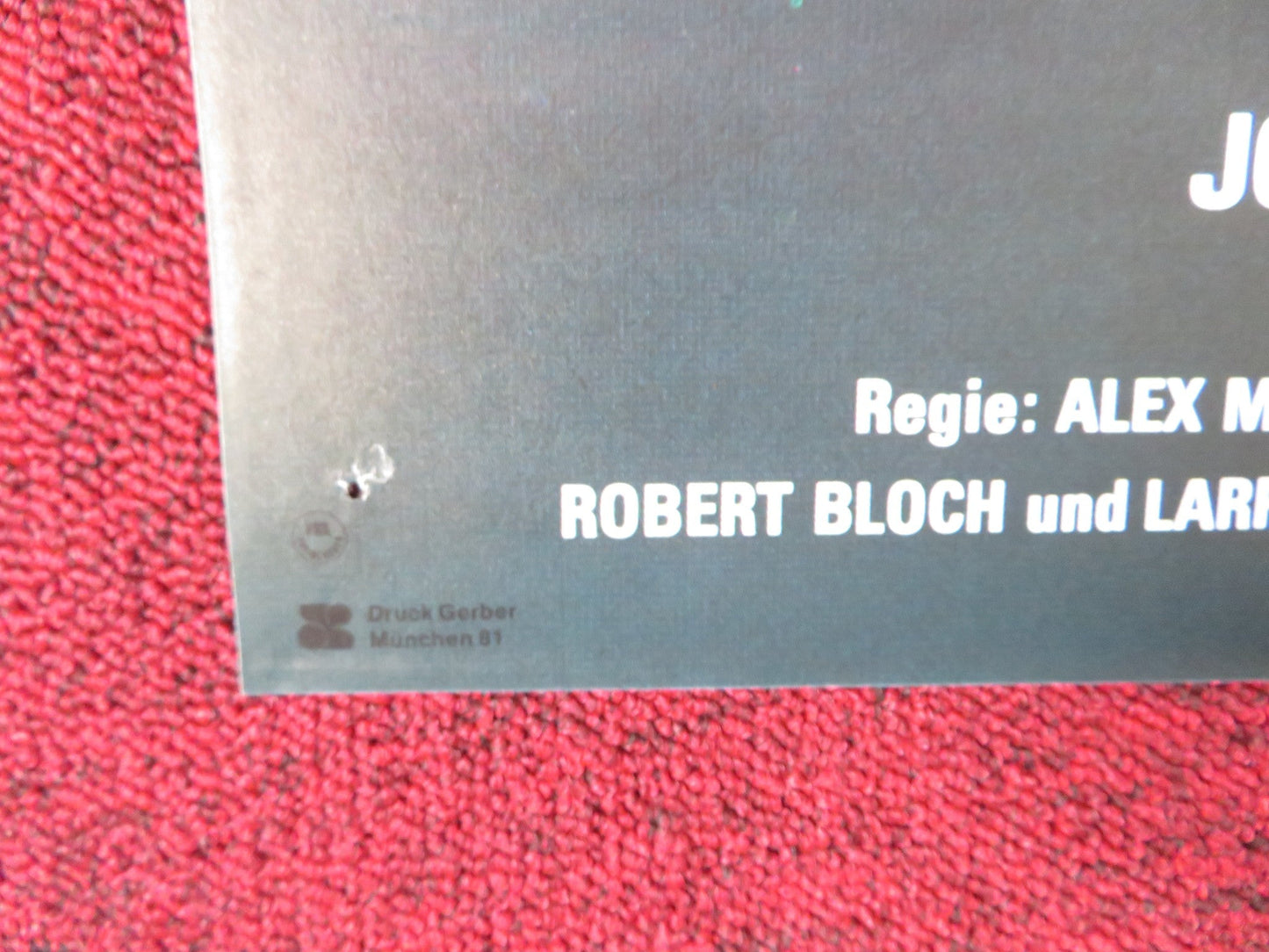 THE AMAZING CAPTAIN NEMO GERMAN A1 POSTER FOLDED JOSE FERRER B. MEREDITH 1978 Rendezvous Cinema Movie posters