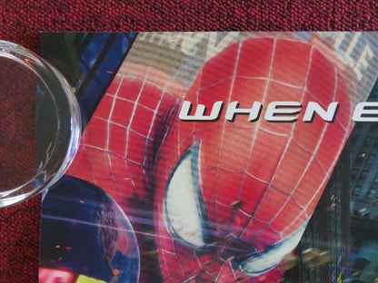 THE AMAZING SPIDER - MAN 2 UK QUAD ROLLED POSTER ANDREW GARFIELD EMMA STONE 2014 Movie posters