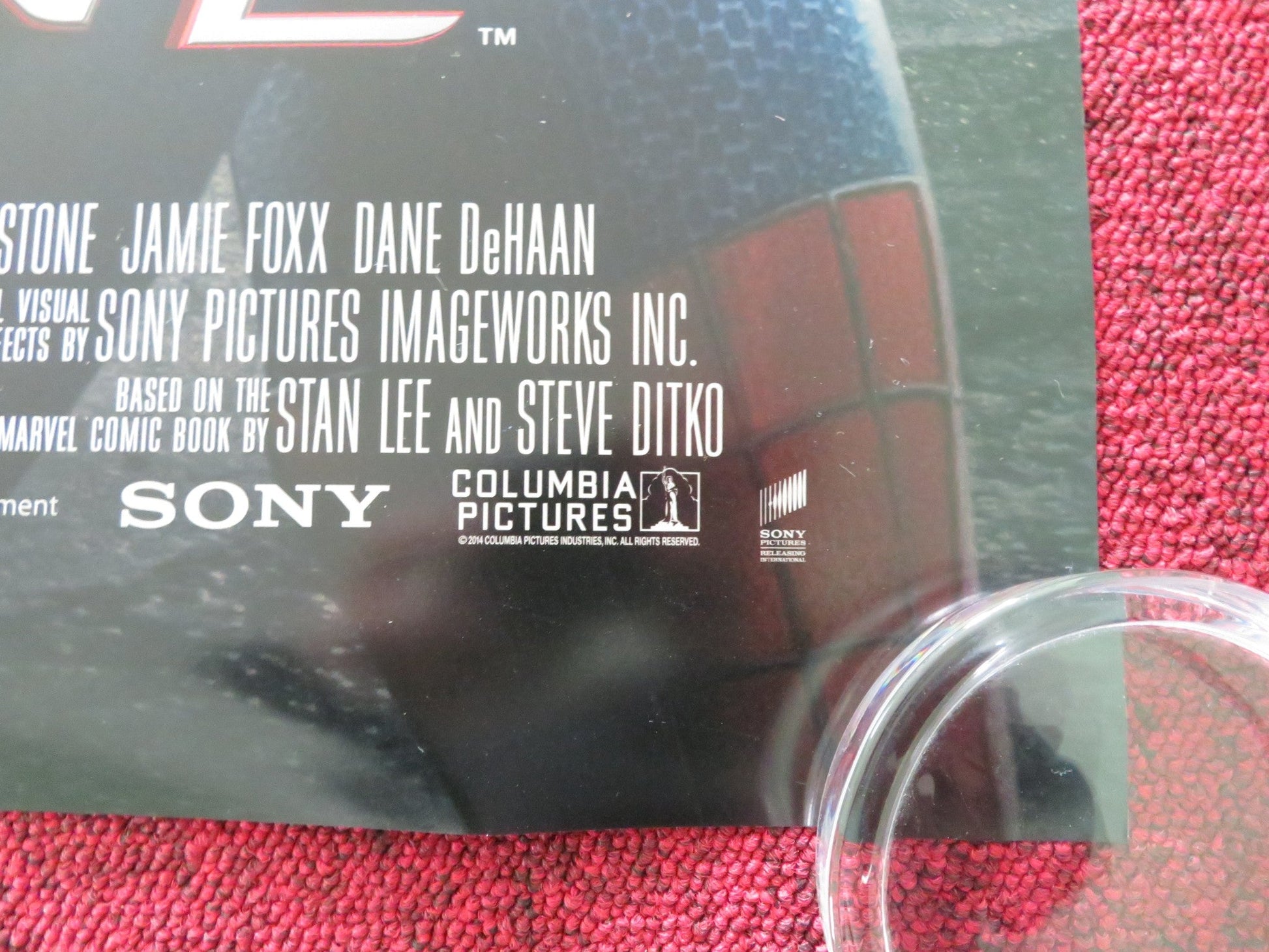 THE AMAZING SPIDER - MAN 2 US ONE SHEET ROLLED POSTER ANDREW GARFIELD 2014 Rendezvous Cinema Movie posters