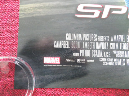 THE AMAZING SPIDER - MAN 2 US ONE SHEET ROLLED POSTER ANDREW GARFIELD 2014 Rendezvous Cinema Movie posters