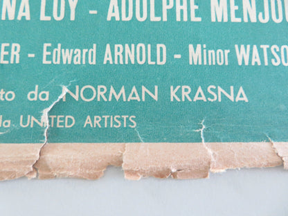 THE AMBASSADOR'S DAUGHTER ITALIAN FOTOBUSTA POSTER OLIVIA DE HAVILLAND 1956 Movie posters