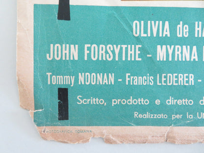 THE AMBASSADOR'S DAUGHTER ITALIAN FOTOBUSTA POSTER OLIVIA DE HAVILLAND 1956 Movie posters