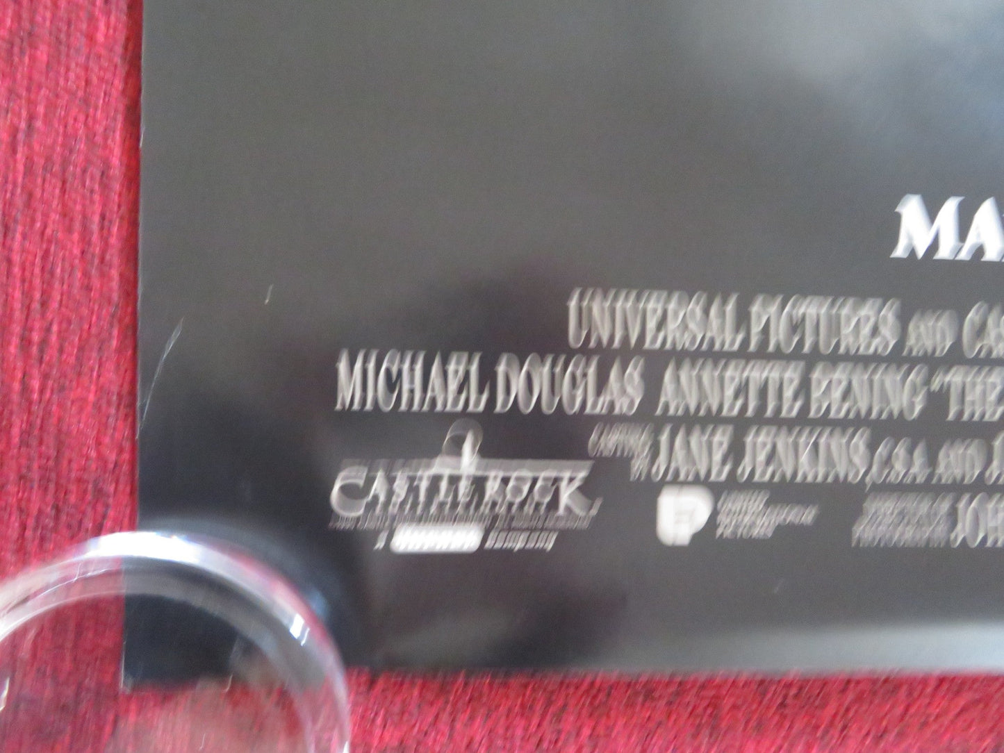 THE AMERICAN PRESIDENT - B US ONE SHEET ROLLED POSTER MICHAEL DOUGLAS 1995 Rendezvous Cinema Movie posters