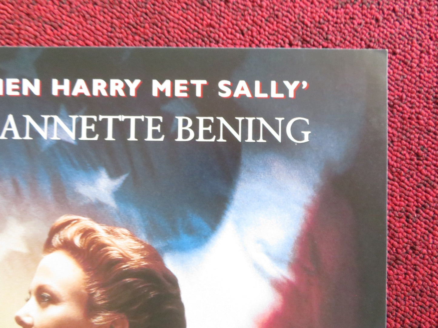 THE AMERICAN PRESIDENT VHS VIDEO POSTER MICHAEL DOUGLAS ANNETTE BENING 1995 Rendezvous Cinema Movie posters