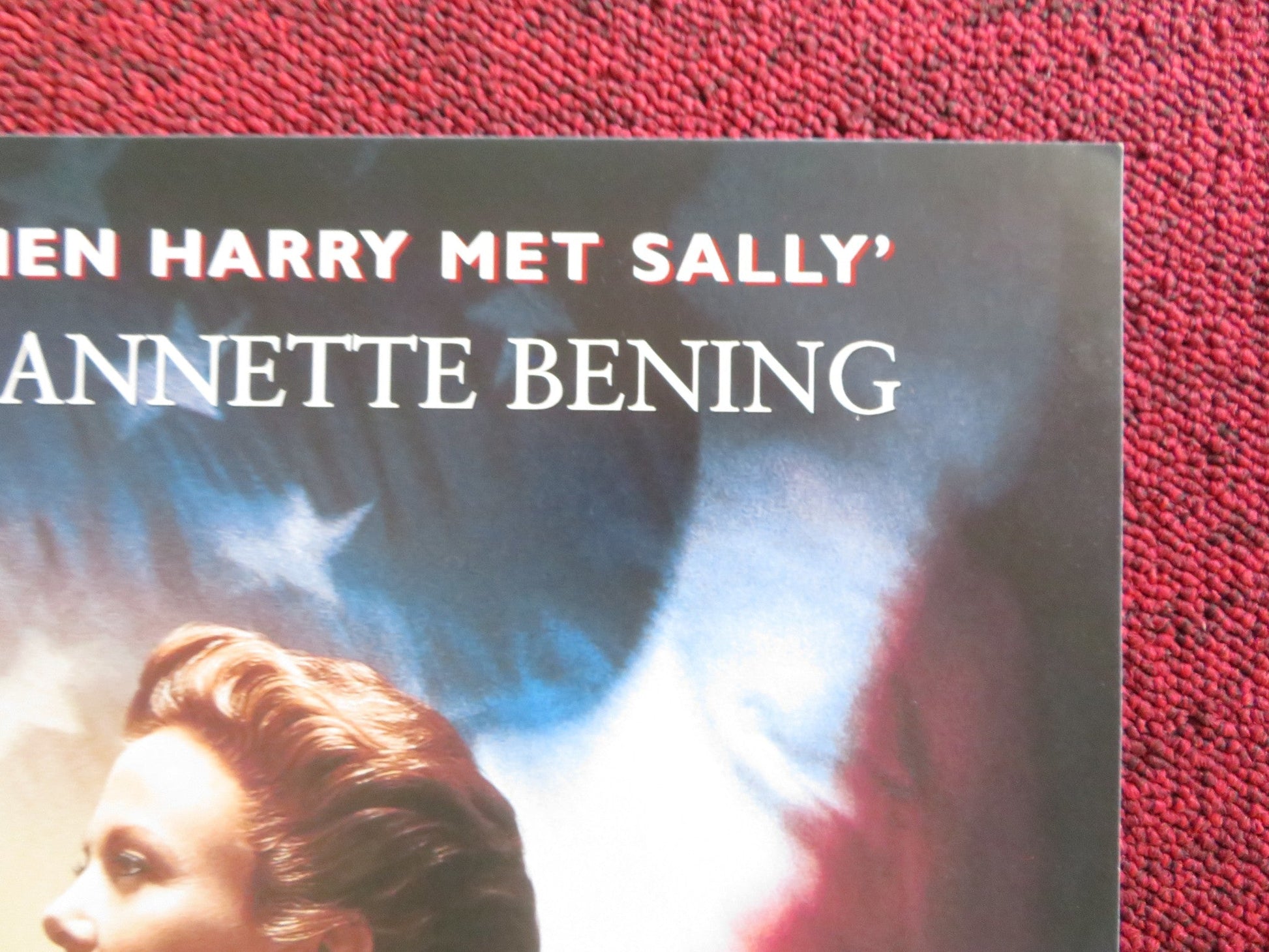 THE AMERICAN PRESIDENT VHS VIDEO POSTER MICHAEL DOUGLAS ANNETTE BENING 1995 Rendezvous Cinema Movie posters