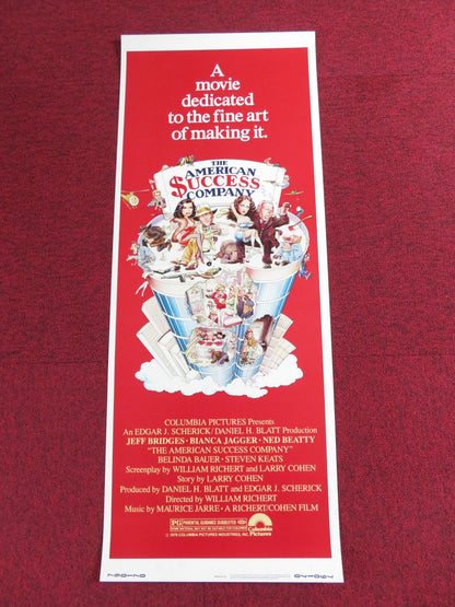 THE AMERICAN SUCCESS COMPANY US INSERT POSTER JEFF BRIDGES NED BEATTY 1979 Rendezvous Cinema Movie posters