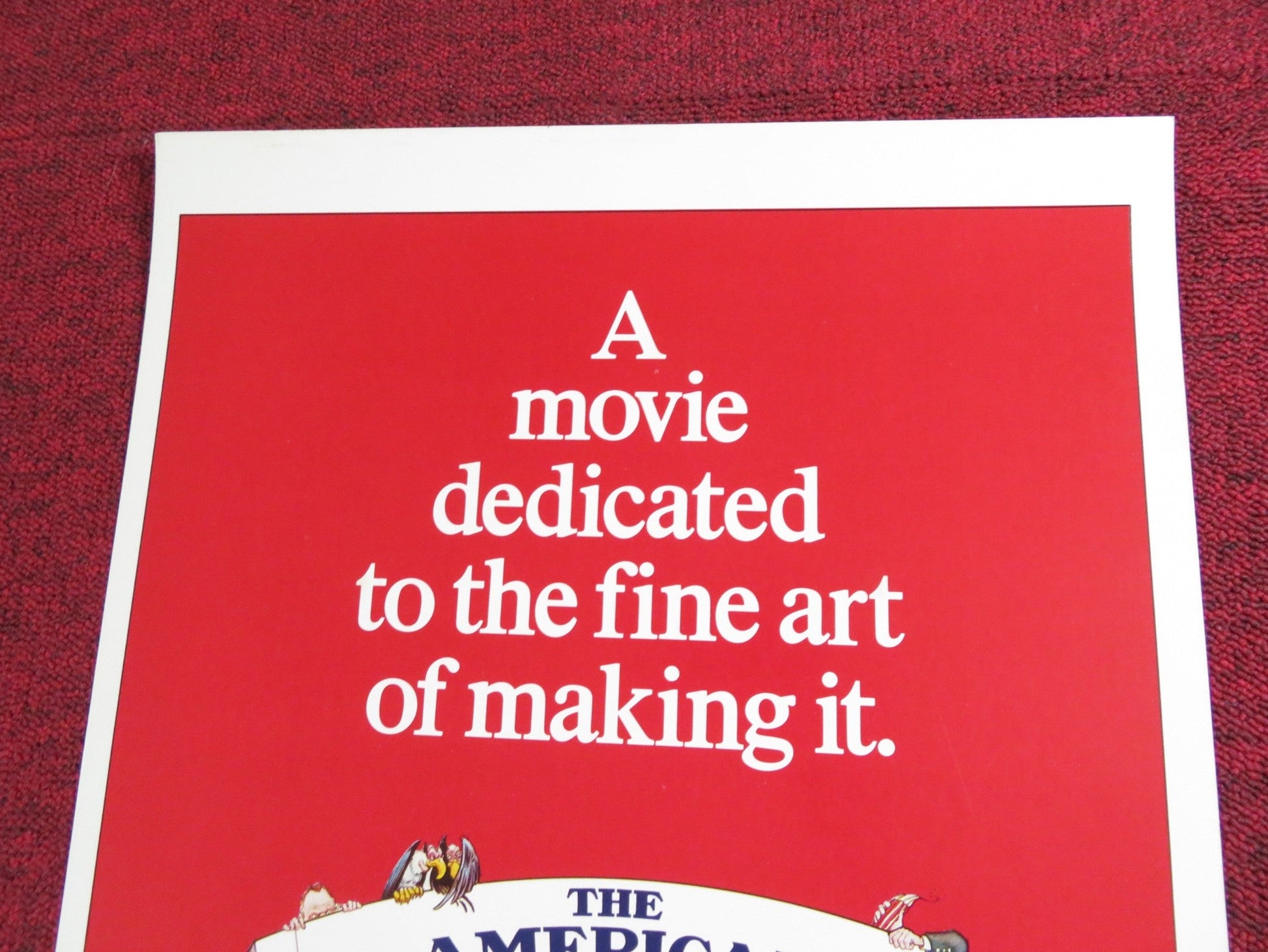 THE AMERICAN SUCCESS COMPANY US INSERT POSTER JEFF BRIDGES NED BEATTY 1979 Rendezvous Cinema Movie posters