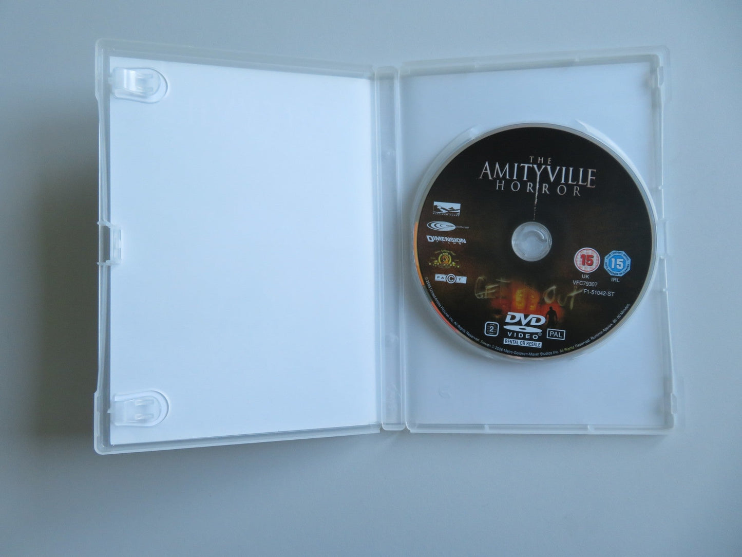 THE AMITYVILLE HORROR (DVD) RYAN REYNOLDS MELISSA GEORGE 2005 REGION 2 - Rendezvous Cinema