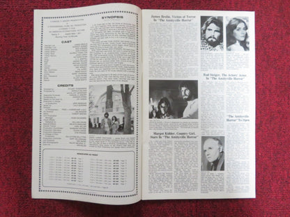 THE AMITYVILLE HORROR UNCUT PRESS BOOK JAMES BROLIN MARGOT KIDDER 1979 Rendezvous Cinema Movie posters