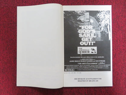 THE AMITYVILLE HORROR UNCUT PRESS BOOK JAMES BROLIN MARGOT KIDDER 1979 Rendezvous Cinema Movie posters