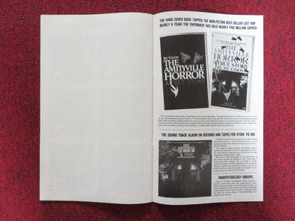 THE AMITYVILLE HORROR UNCUT PRESS BOOK JAMES BROLIN MARGOT KIDDER 1979 Rendezvous Cinema Movie posters