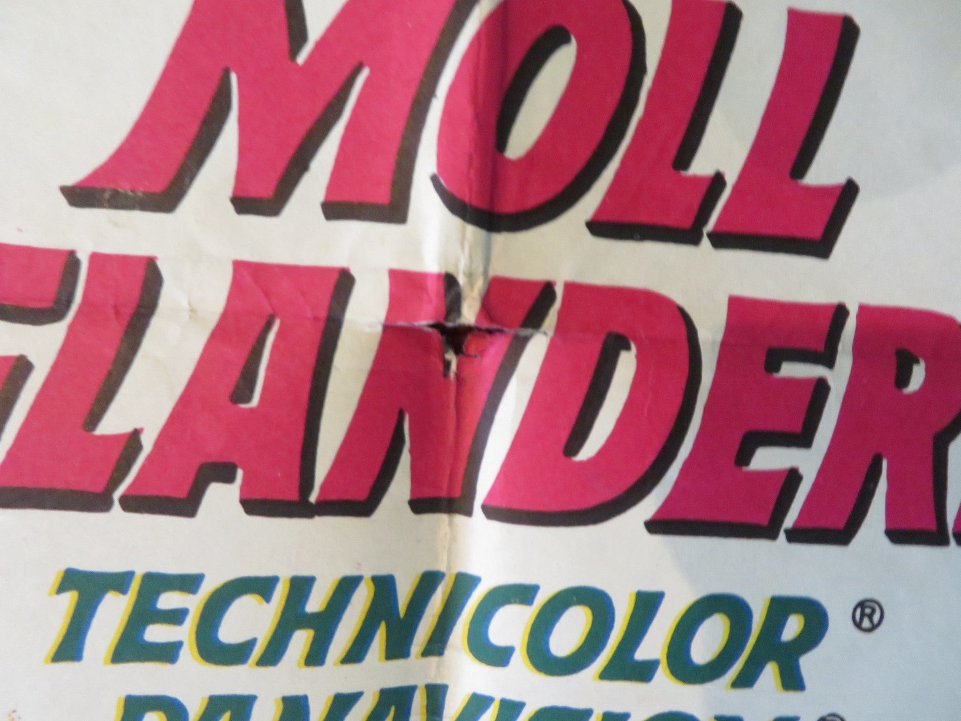 THE AMOROUS ADVENTURES OF MOLL FLANDERS FOLDED US ONE SHEET POSTER K. NOVAK 1965 Rendezvous Cinema Movie posters