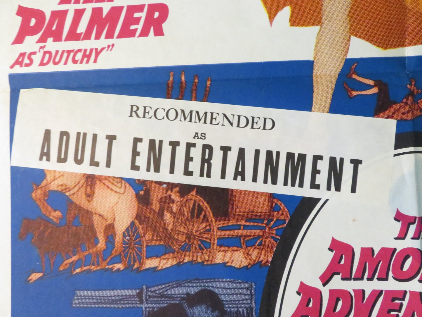 THE AMOROUS ADVENTURES OF MOLL FLANDERS FOLDED US ONE SHEET POSTER K. NOVAK 1965 Rendezvous Cinema Movie posters