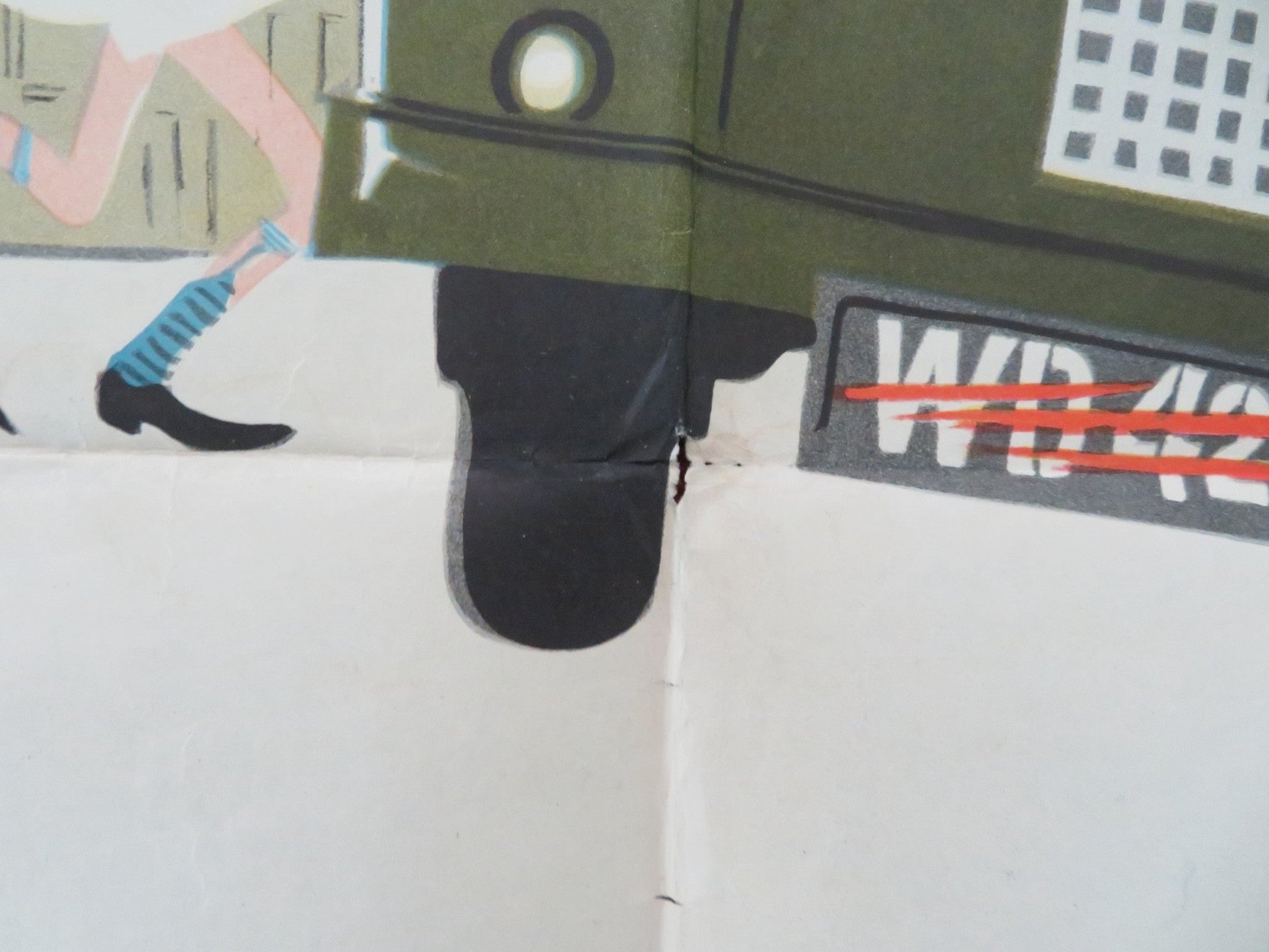 The Amorous Mr. Prawn Folded US One Sheet Poster Ian Carmichael J Greenwood 1962 Movie posters