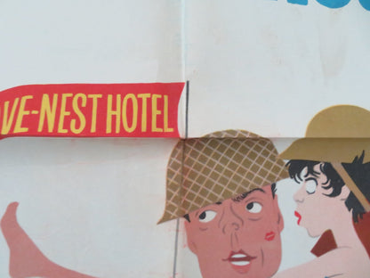 The Amorous Mr. Prawn Folded US One Sheet Poster Ian Carmichael J Greenwood 1962 Movie posters