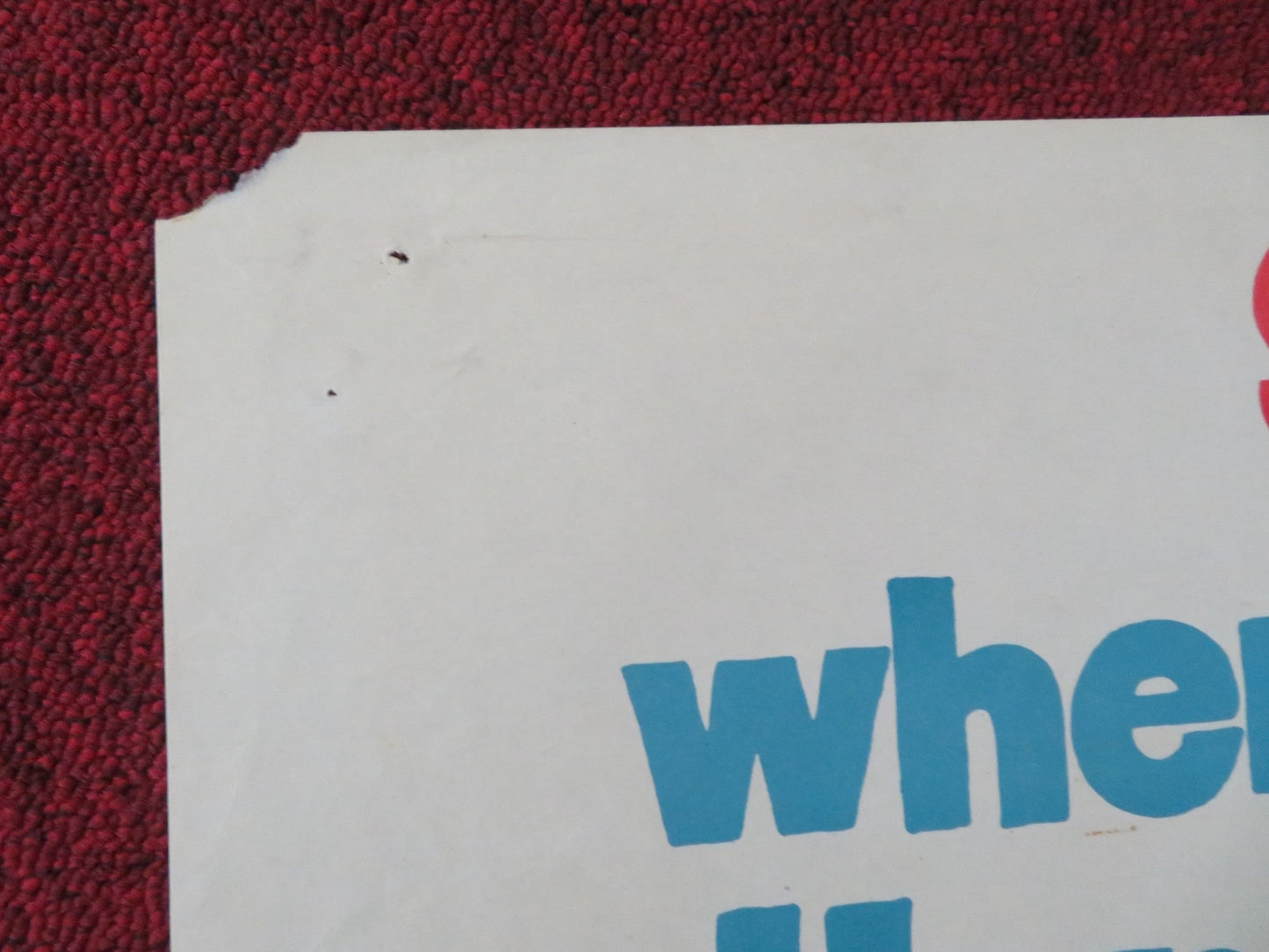 The Amorous Mr. Prawn Folded US One Sheet Poster Ian Carmichael J Greenwood 1962 Movie posters