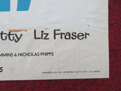 The Amorous Mr. Prawn Folded US One Sheet Poster Ian Carmichael J Greenwood 1962 Movie posters