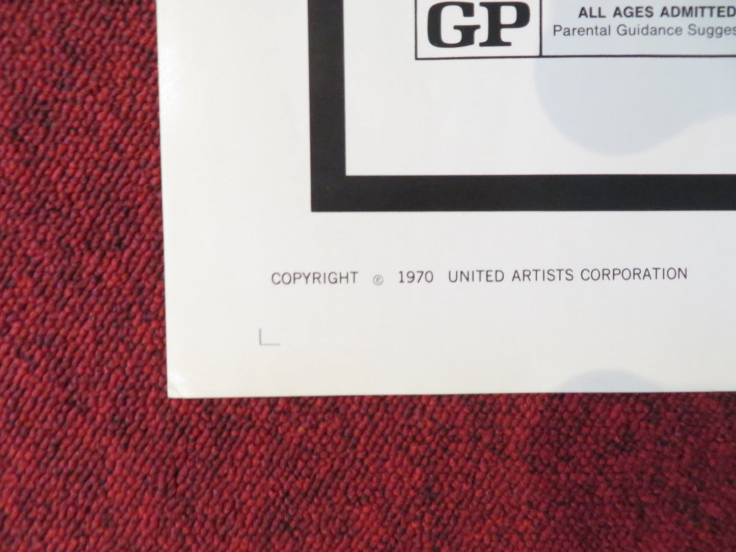 THE ANGEL LEVINE FOLDED US ONE SHEET POSTER ZERO MOSTEL HARRY BELAFONTE 1970 Rendezvous Cinema Movie posters