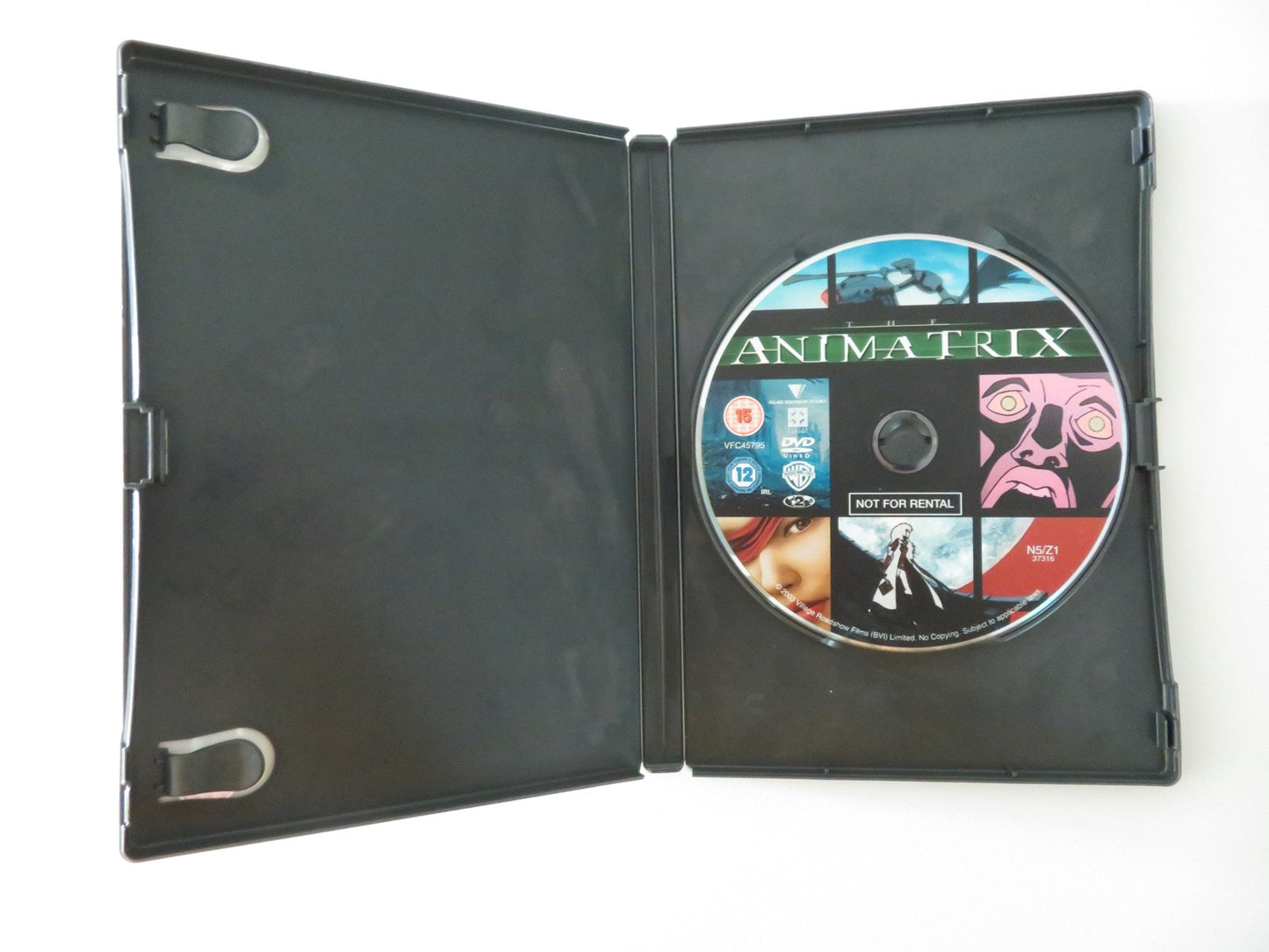 THE ANIMATRIX (DVD) KEANU REEVES CARRIE - ANNE MOSS 2003 REGION 2 Movie posters