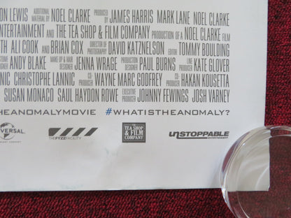 THE ANOMALY UK QUAD ROLLED POSTER NOEL CLARKE LUKE HEMSWORTH 2014 Rendezvous Cinema Movie posters