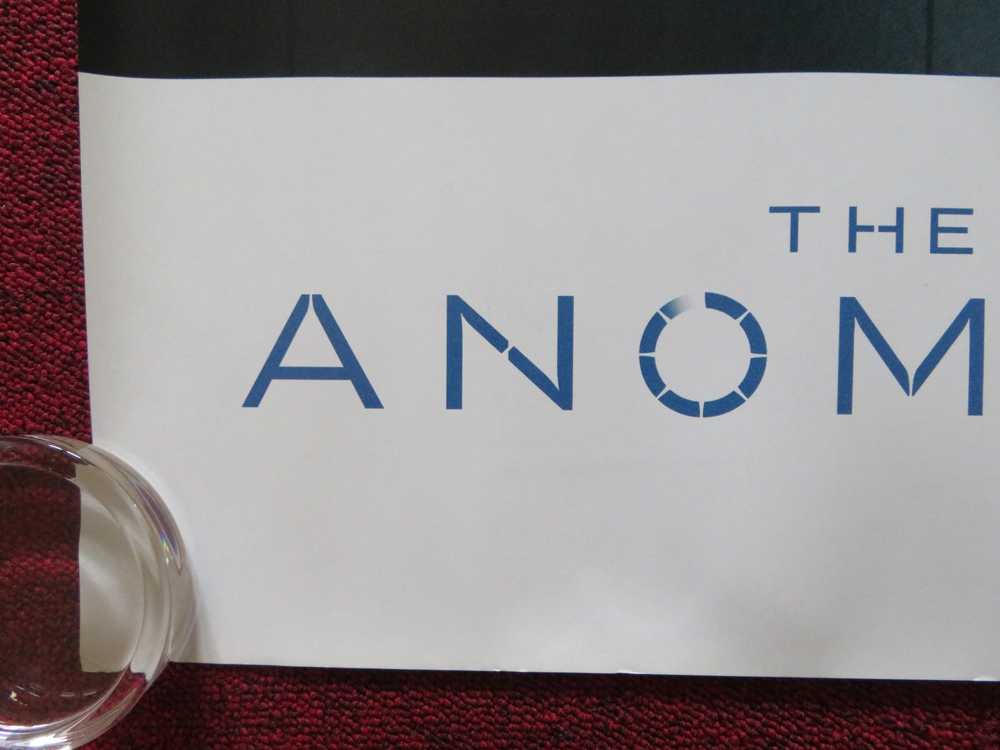 THE ANOMALY UK QUAD ROLLED POSTER NOEL CLARKE LUKE HEMSWORTH 2014 Rendezvous Cinema Movie posters