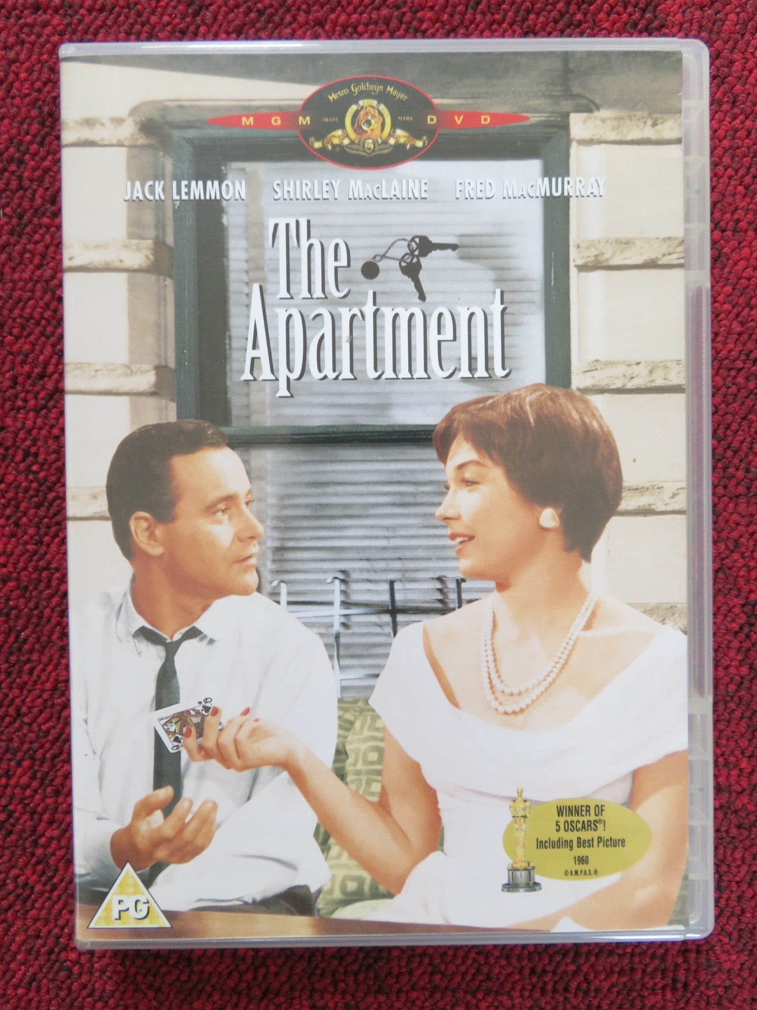 THE APARTMENT (DVD) JACK LEMMON SHIRLEY MACLAINE BILLY WILDER 1960 REGION 2 Rendezvous Cinema Movie posters