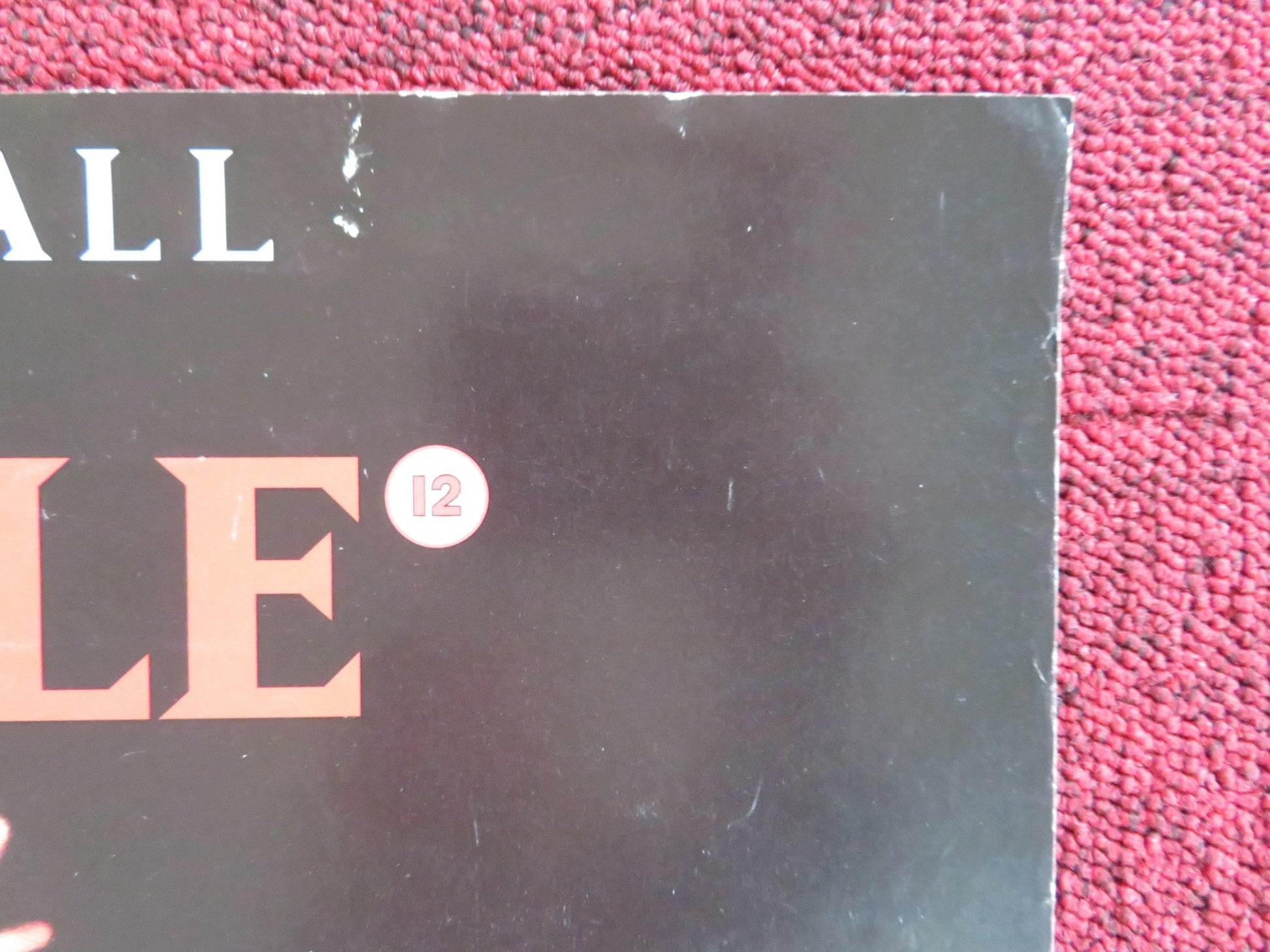 THE APOSTLE VHS VIDEO POSTER ROBERT DUVALL FARRAH FAWCETT 1997 Rendezvous Cinema Movie posters