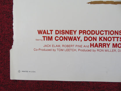 THE APPLE DUMPLING GANG RIDES AGAIN FOLDED US ONE SHEET POSTER DISNEY 1979 Rendezvous Cinema Movie posters