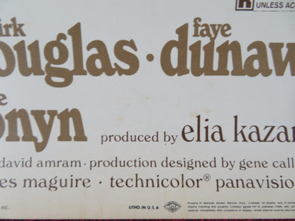 THE ARRANGEMENT US INSERT POSTER KIRK DOUGLAS FAYE DUNAWAY 1969 Rendezvous Cinema Movie posters