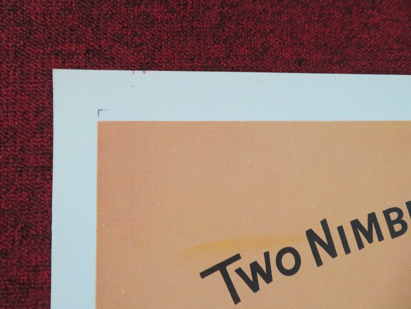 THE ART OF LOVE FOLDED US ONE SHEET POSTER JAMES GARNER DICK VAN DYKE 1965 Movie posters