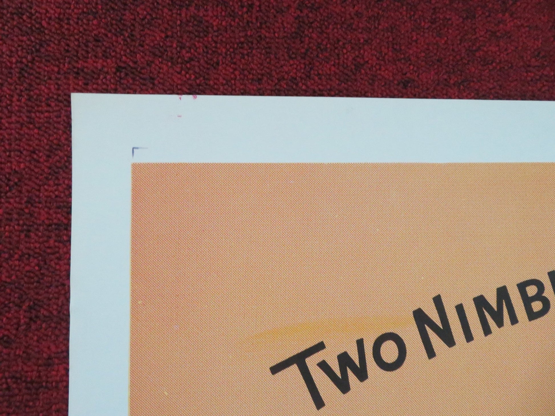 THE ART OF LOVE FOLDED US ONE SHEET POSTER JAMES GARNER DICK VAN DYKE 1965 Movie posters