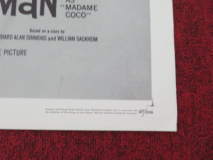 THE ART OF LOVE FOLDED US ONE SHEET POSTER JAMES GARNER DICK VAN DYKE 1965 Movie posters