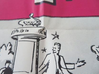 THE ART OF LOVE FOLDED US ONE SHEET POSTER JAMES GARNER DICK VAN DYKE 1965 Movie posters