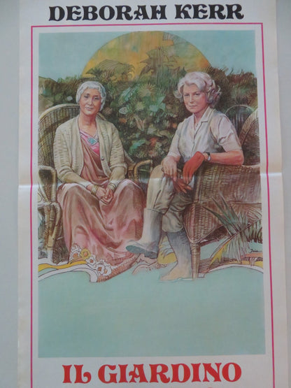 THE ASSAM GARDEN ITALIAN LOCANDINA POSTER DEBORAH KERR MADHUR JAFFREY 1985 Movie posters