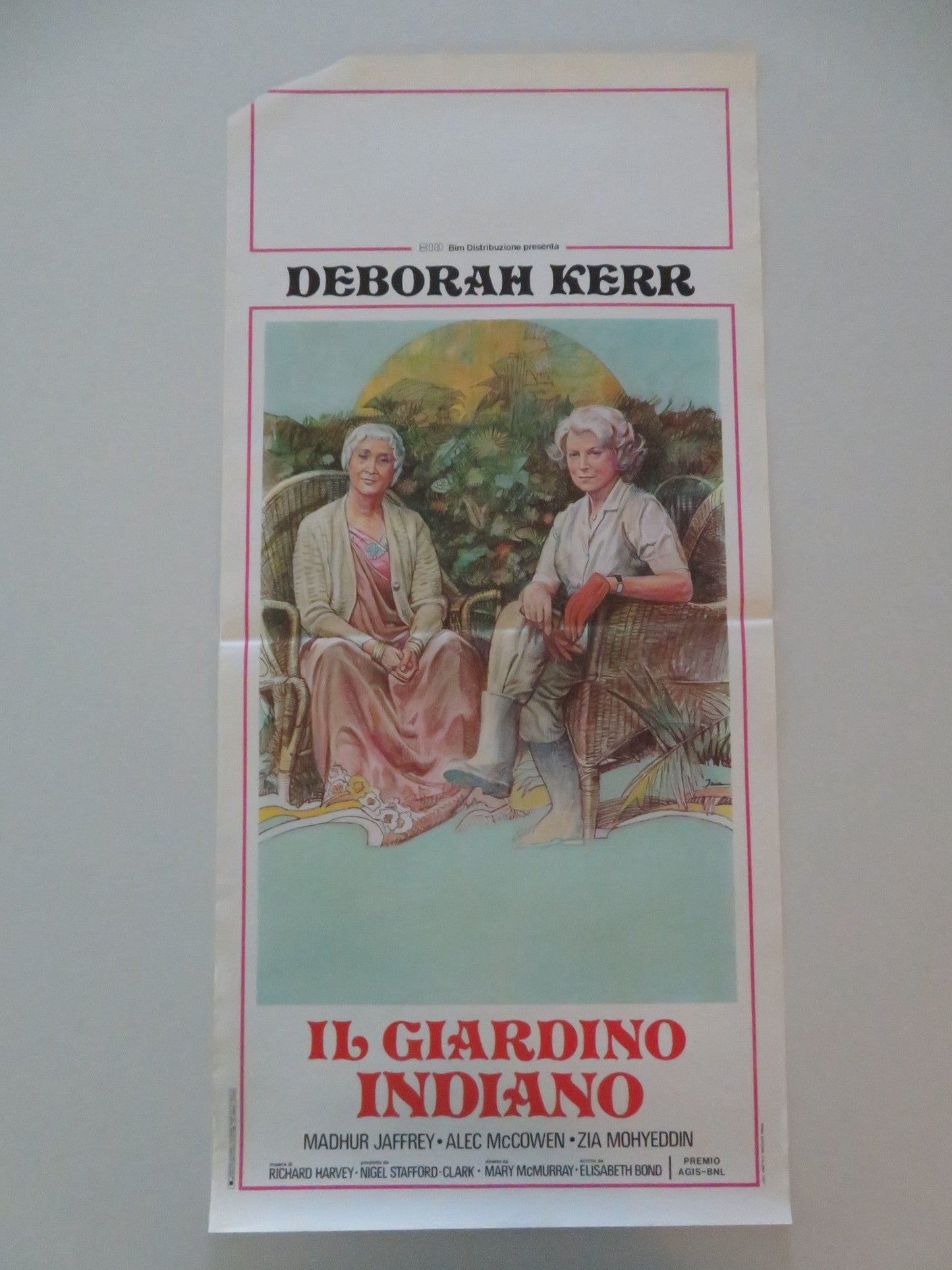 THE ASSAM GARDEN ITALIAN LOCANDINA POSTER DEBORAH KERR MADHUR JAFFREY 1985 Movie posters
