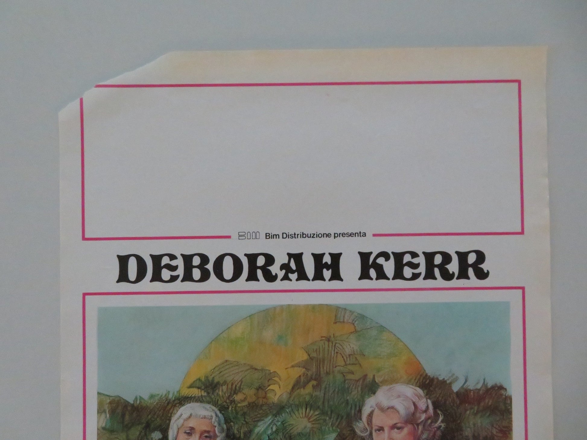 THE ASSAM GARDEN ITALIAN LOCANDINA POSTER DEBORAH KERR MADHUR JAFFREY 1985 Movie posters